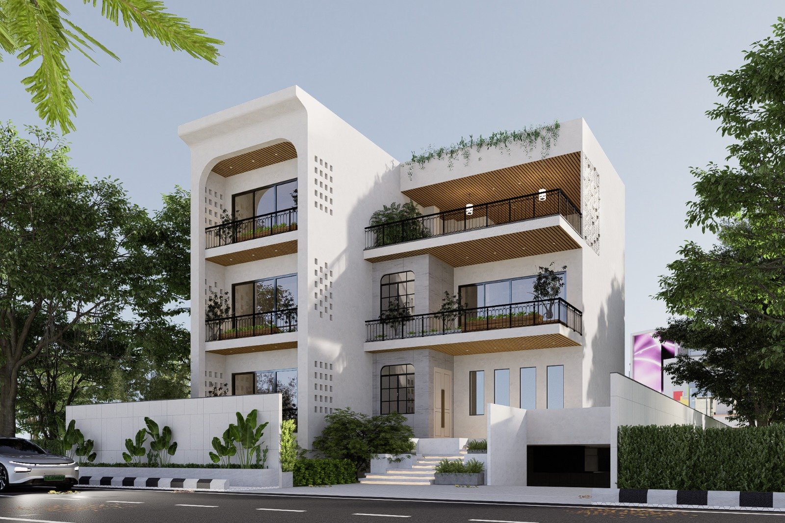 Sarjapur Road Duplex Residence by End to End Constructions