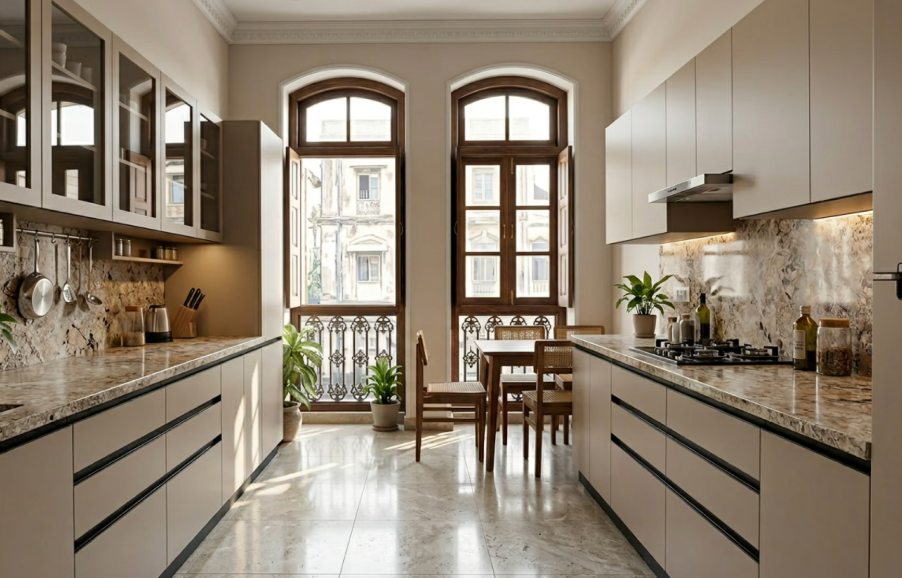 Modular kitchen design