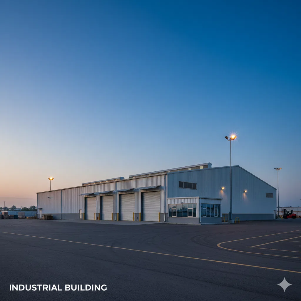 Industrial building construction
