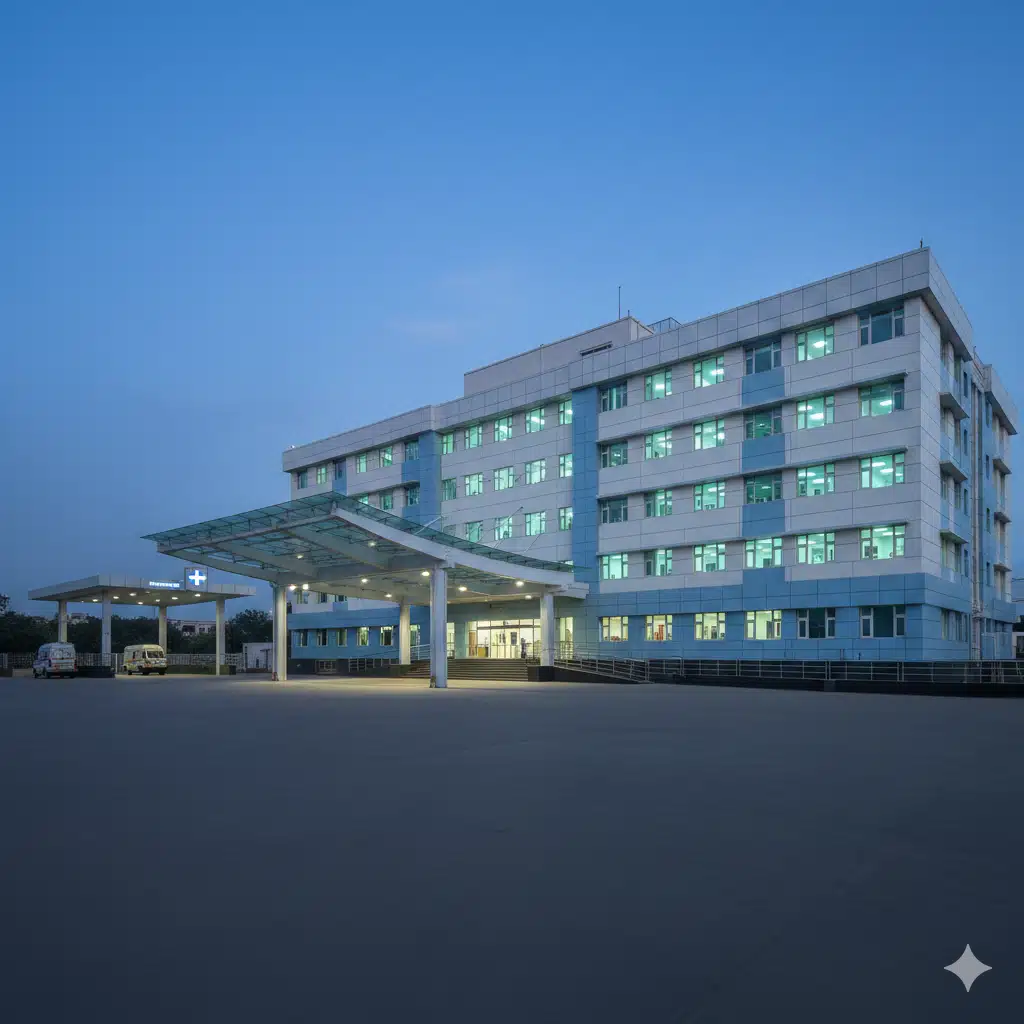 Healthcare building construction
