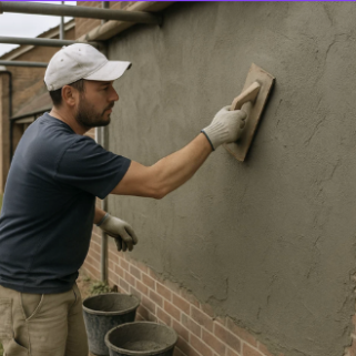 Plastering